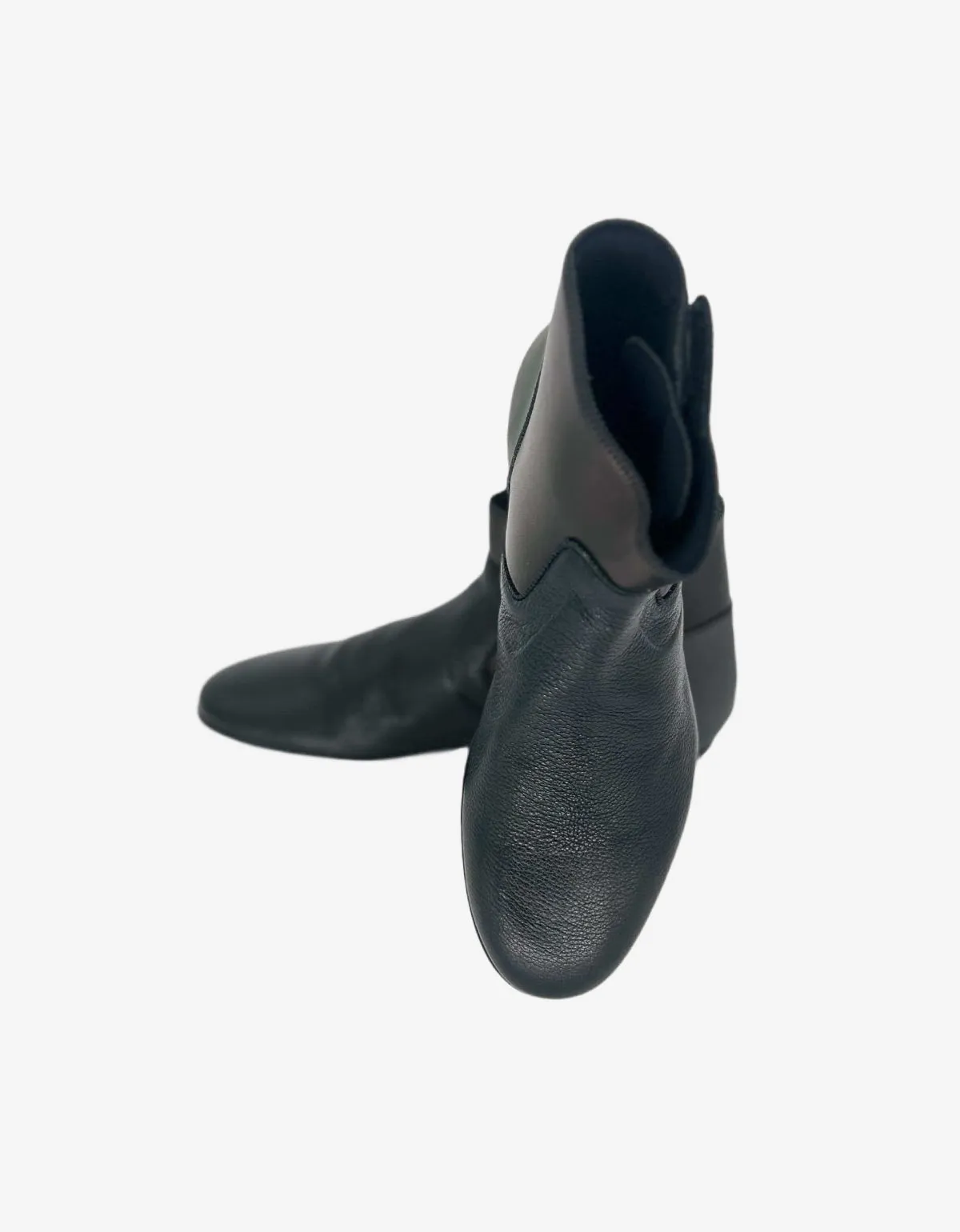 Lanvin Black Chelsea Boot With Velcro Closure sold by Zoo Fashions product image thumbnail 5