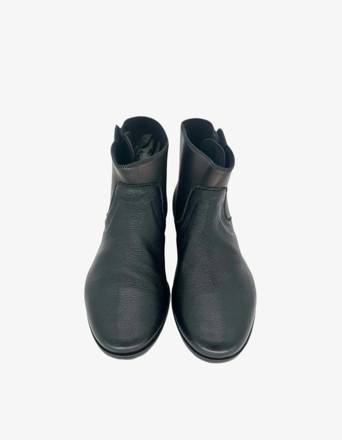 Lanvin Black Chelsea Boot With Velcro Closure sold by Zoo Fashions product image thumbnail 3