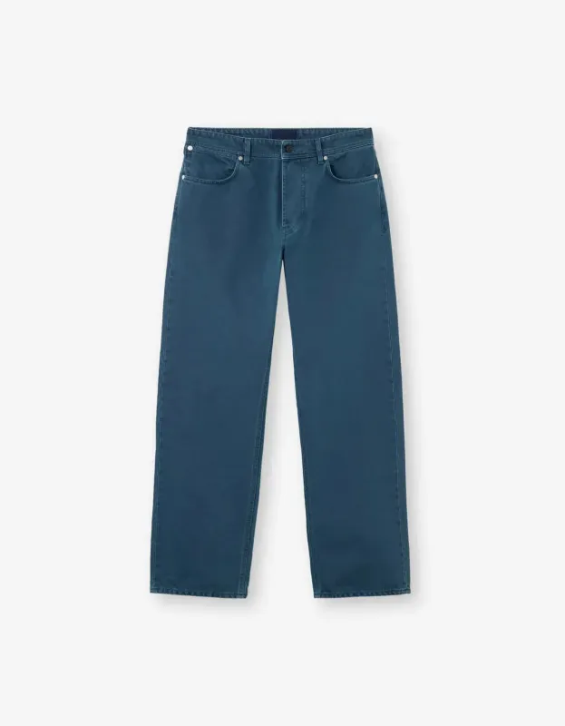 Stone Island Denim Research Light Bull Denim Indigo-TC Jeans sold by Zoo Fashions