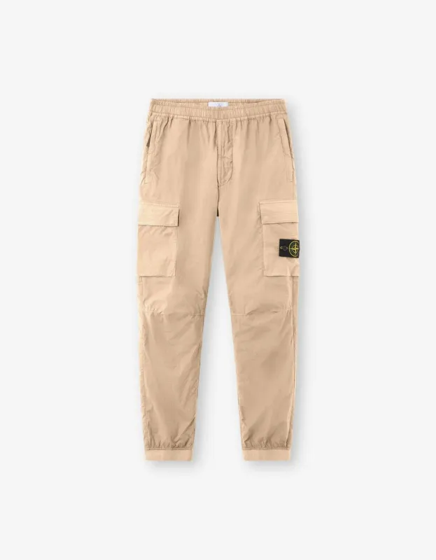 Stone Island Beige Paracadute Trousers sold by Zoo Fashions