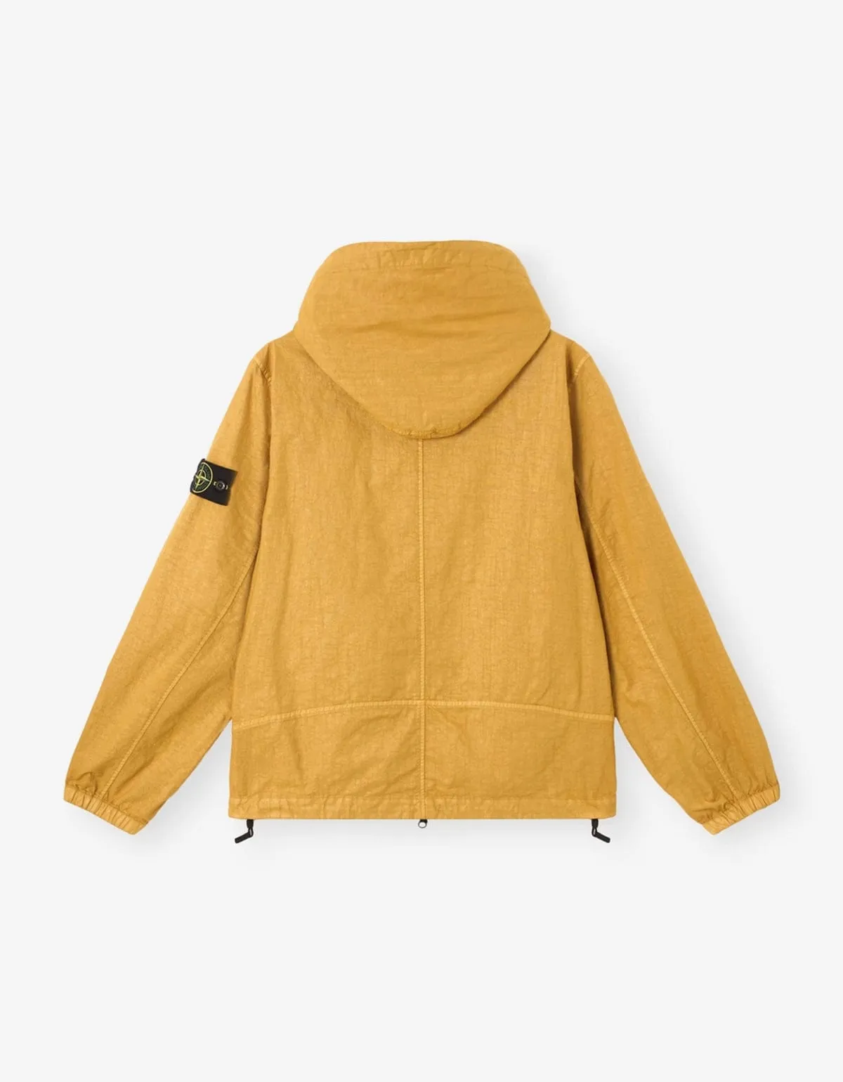 Stone Island Yellow Nylon Panama-TC Jacket sold by Zoo Fashions product image thumbnail 2