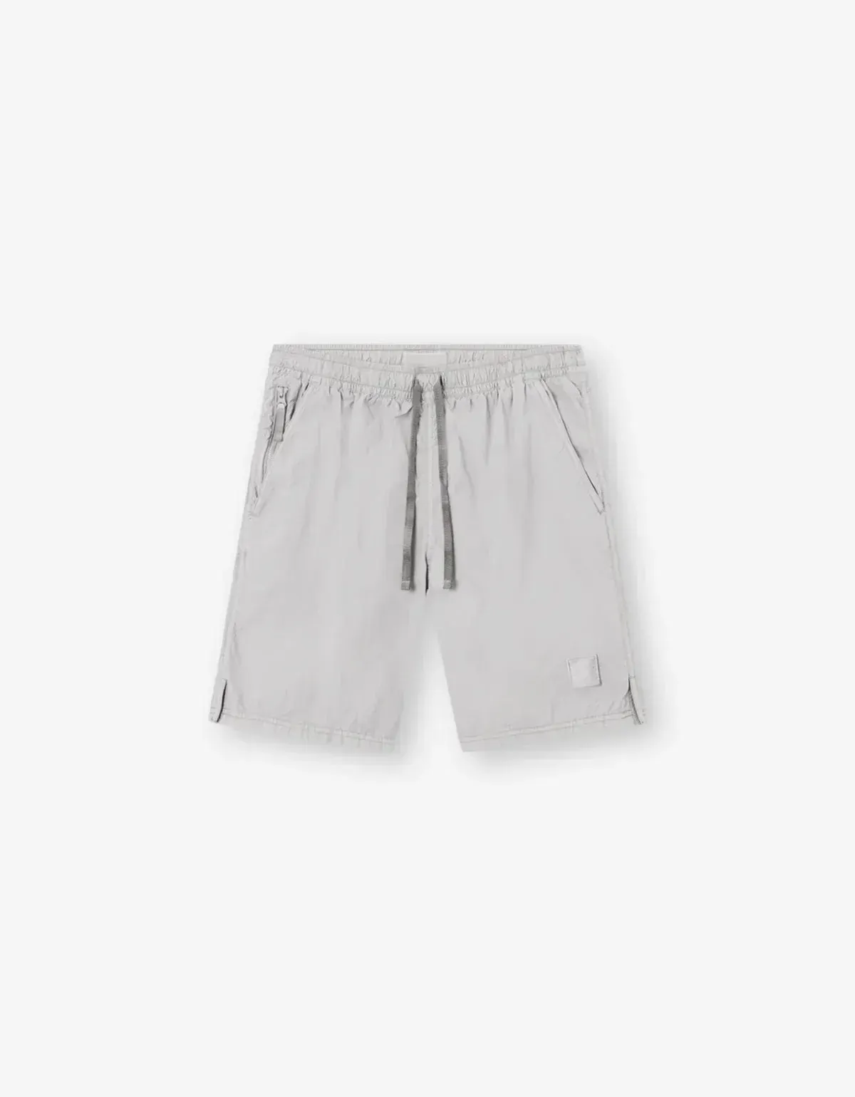 Stone Island Ghost Grey Compass Patch Swim Shorts sold by Zoo Fashions
