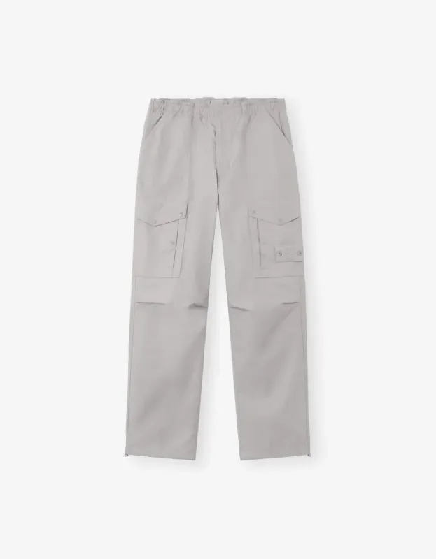 Stone Island Ghost Grey All-Weather Cargo Trousers sold by Zoo Fashions