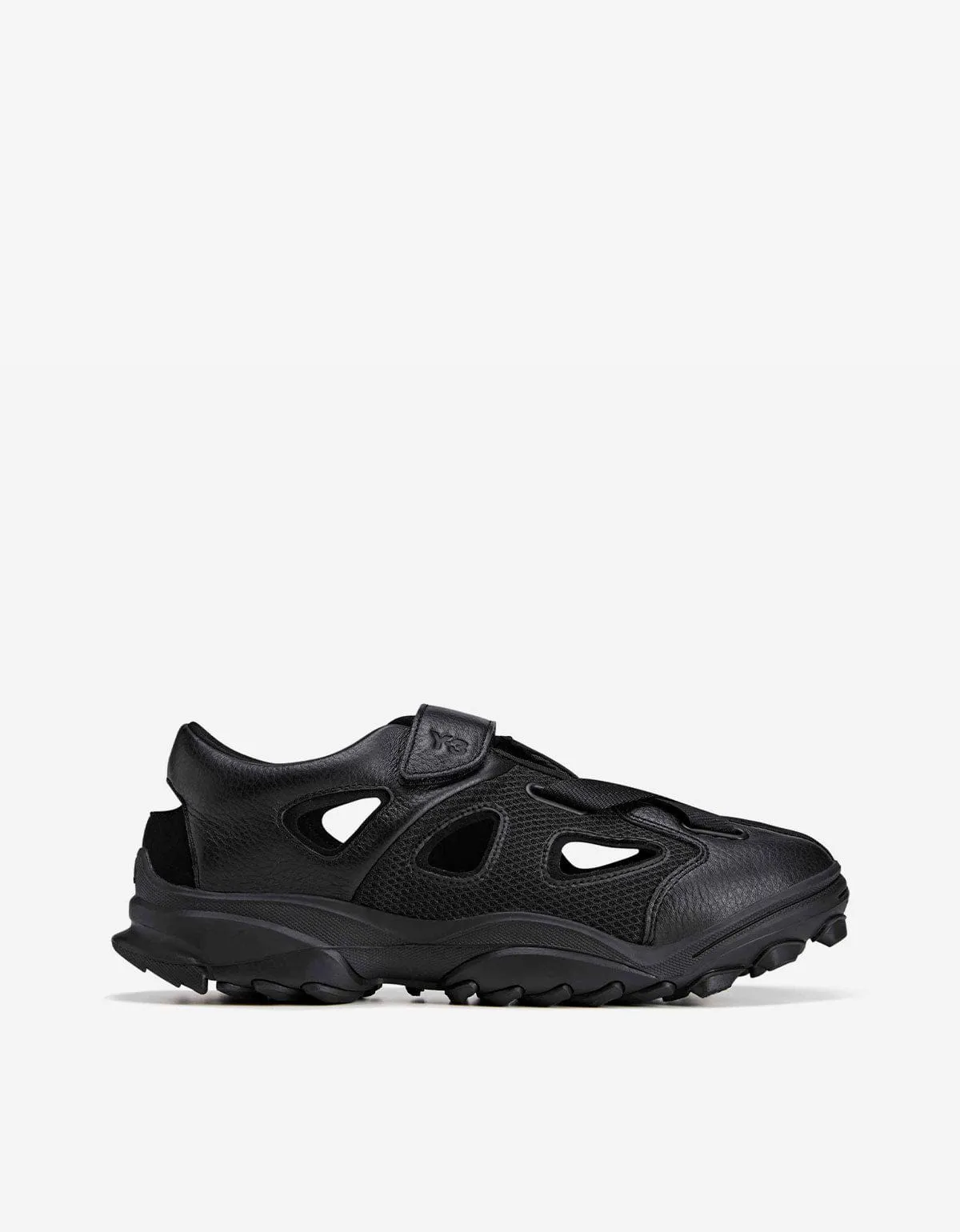 Y-3 Black GSG9 Sandals sold by Zoo Fashions product image thumbnail 2