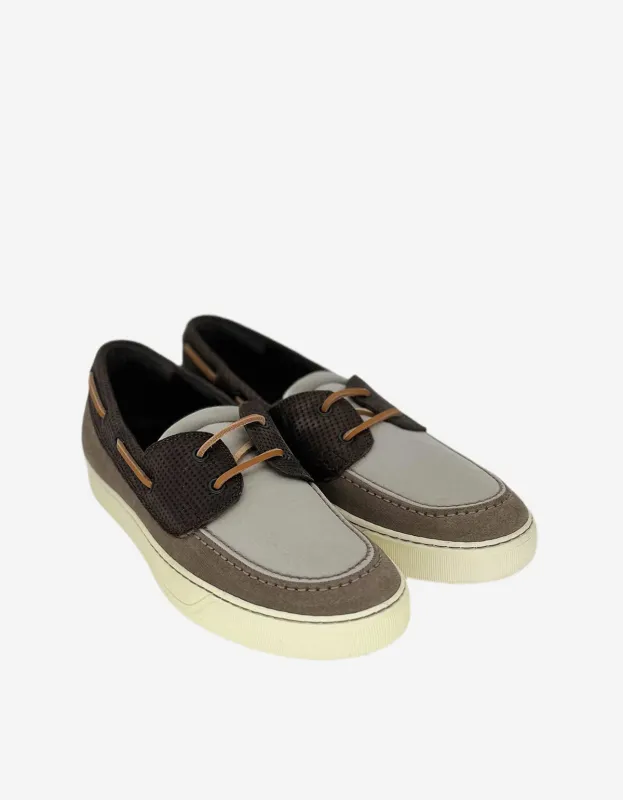 Lanvin Multicoloured Sneaker Sole Boat Shoes made by Lanvin
