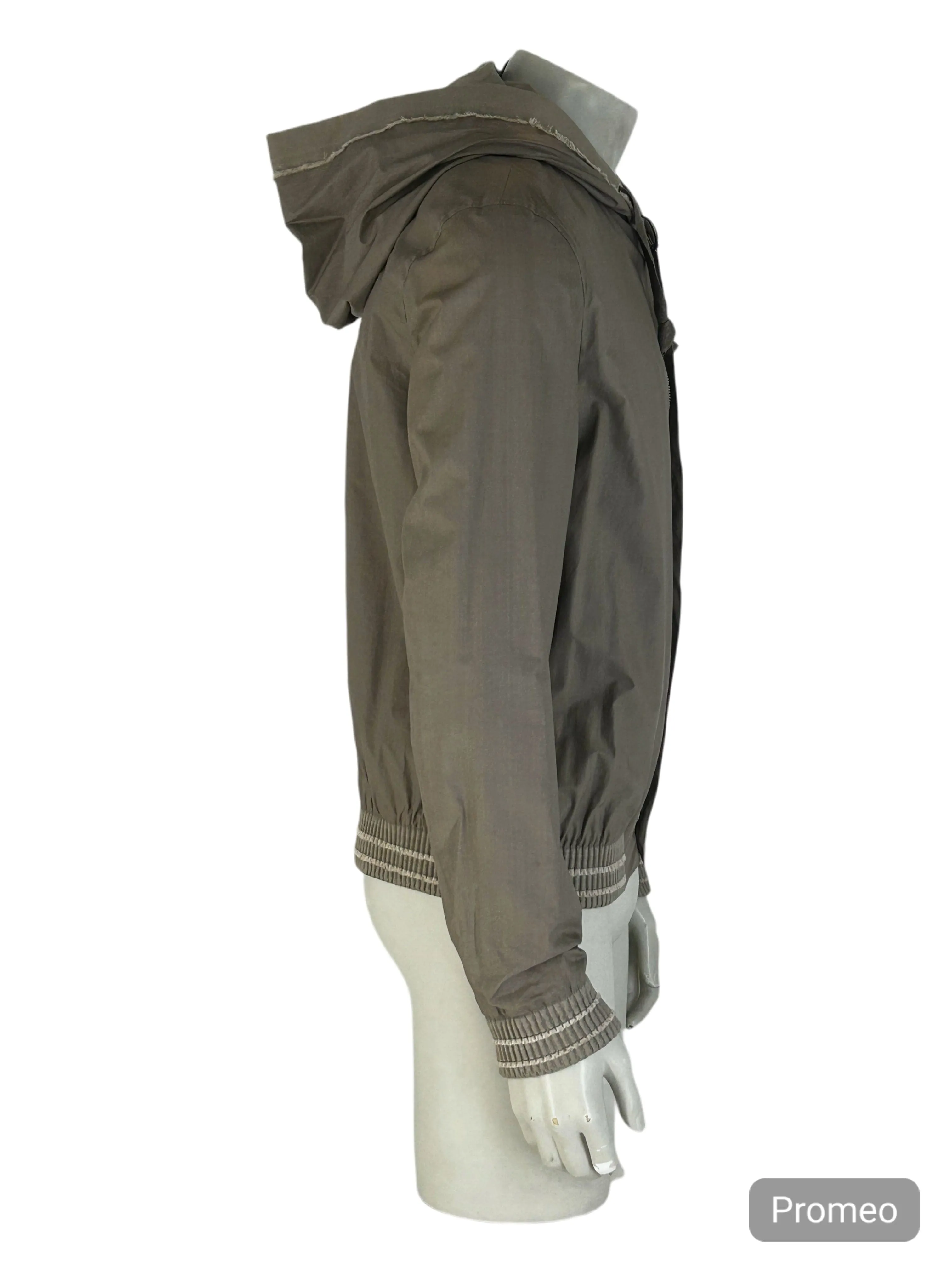 Dior Homme Beige Windbreaker Bomber Style Jacket sold by Zoo Fashions product image thumbnail 2