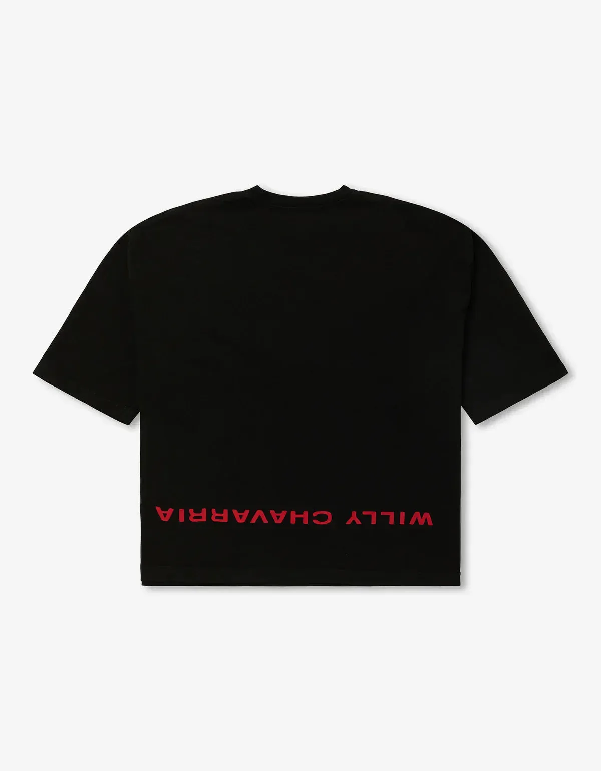 Willy Chavarria Black Welcome To America Buffalo T-Shirt sold by Zoo Fashions product image thumbnail 2