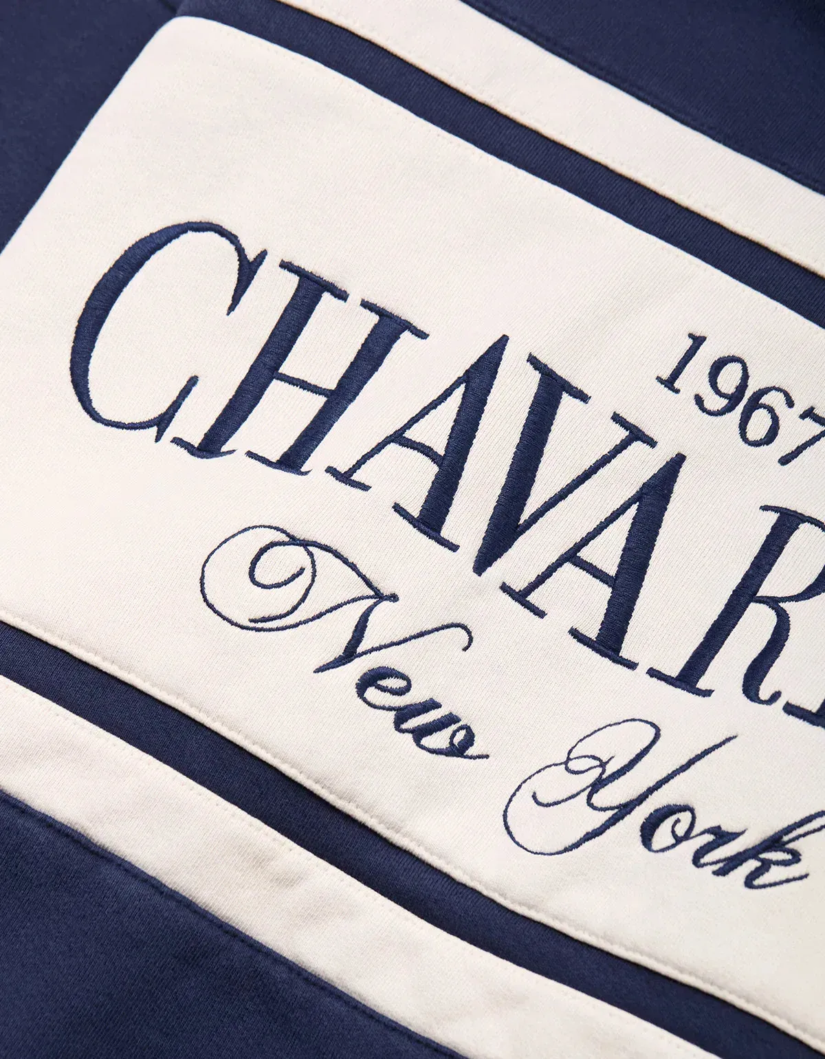 Willy Chavarria Blue Chavarria Stripe Gilroy Hoodie sold by Zoo Fashions product image thumbnail 3