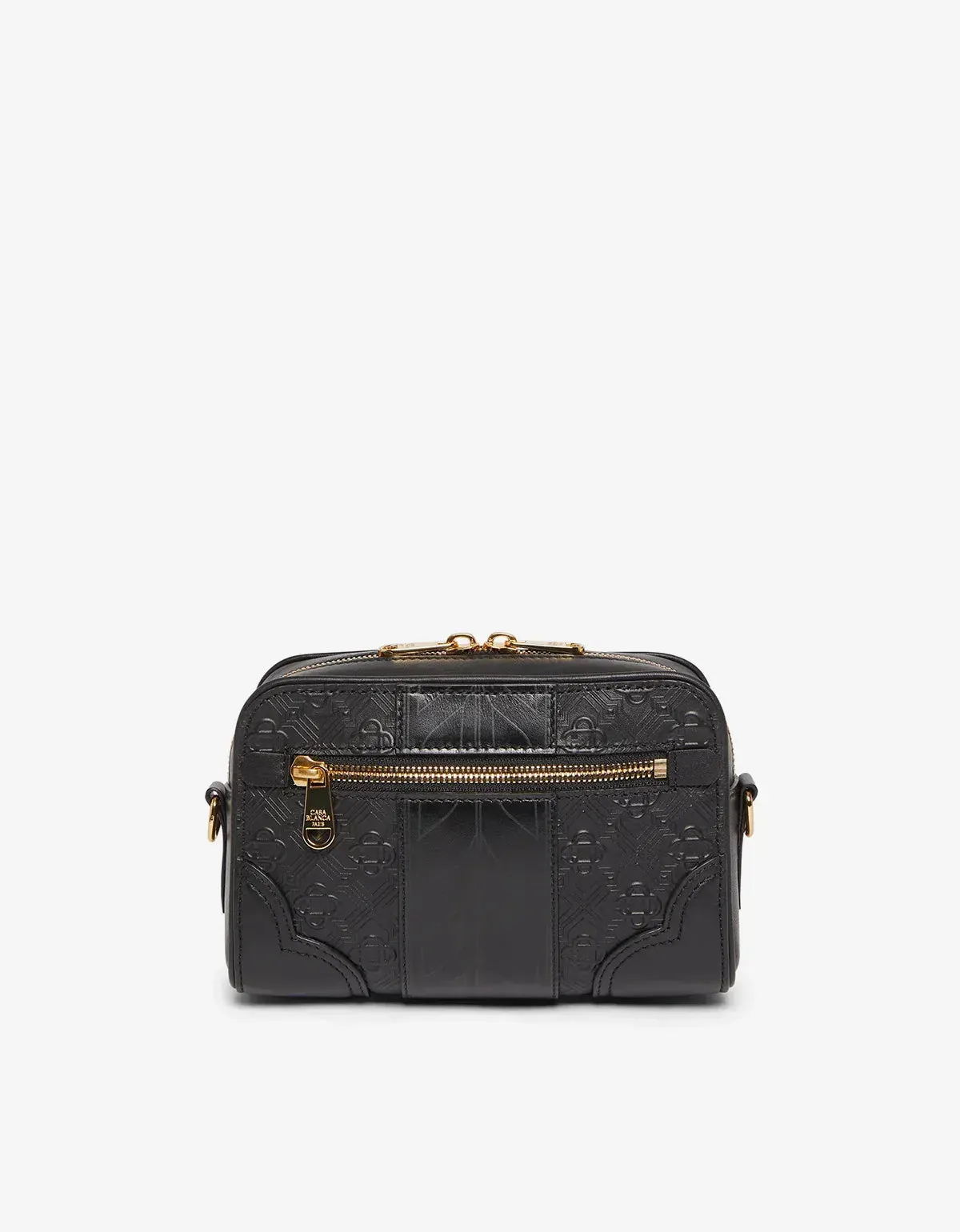 Casablanca Black Monogram Crossbody Bag sold by Zoo Fashions product image thumbnail 3