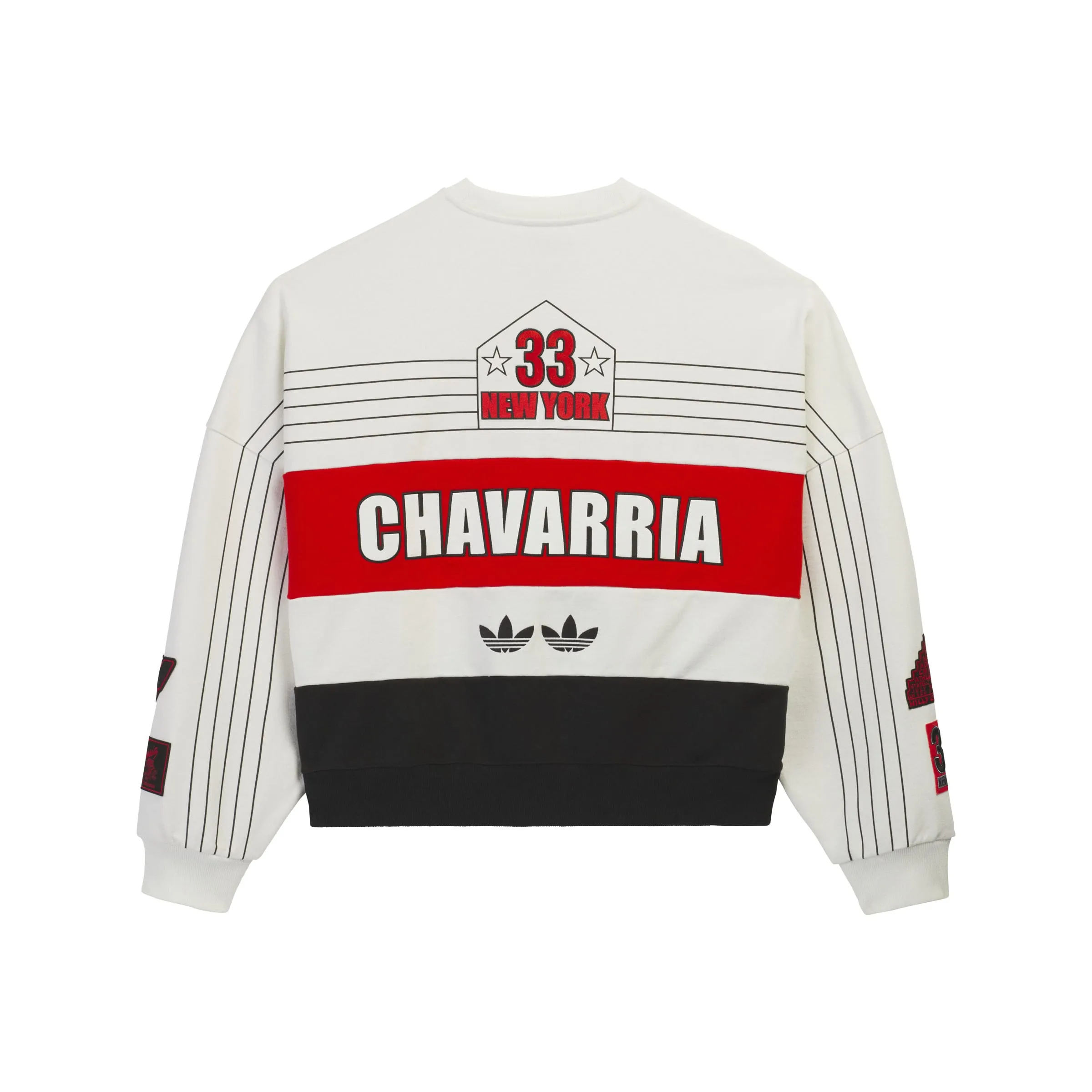 Willy Chavarria x Adidas White NY Sweatshirt sold by Zoo Fashions product image thumbnail 2
