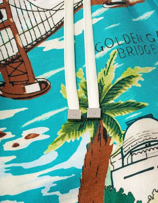 Amiri California Hawaiian PJ Shorts sold by Zoo Fashions product image thumbnail 4