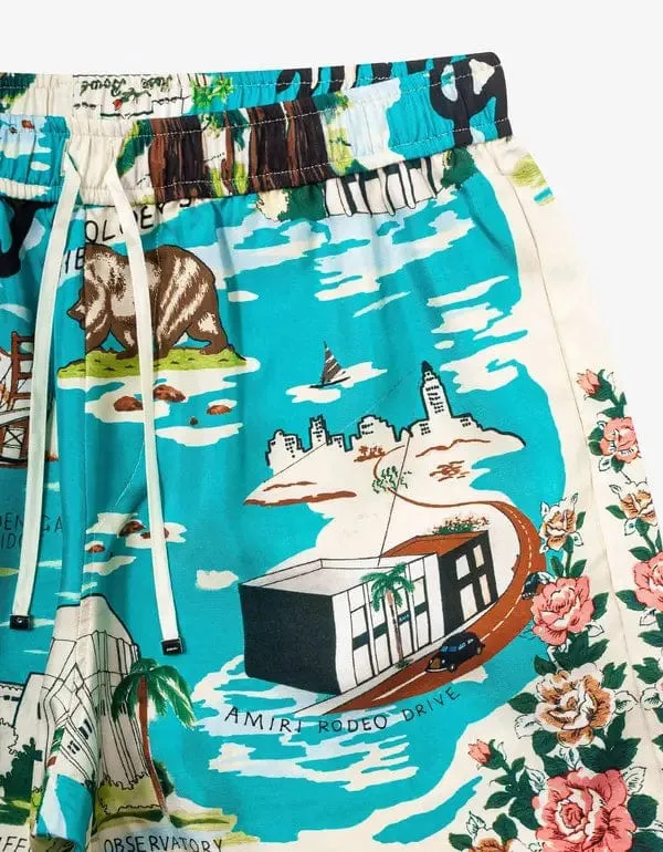 Amiri California Hawaiian PJ Shorts sold by Zoo Fashions product image thumbnail 3