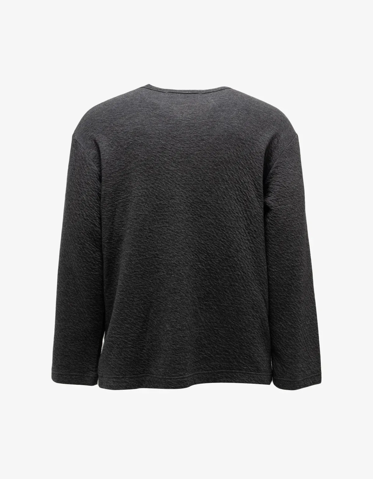 Comme Des Garçons Shirt Grey Lightweight Wool Knit sold by Zoo Fashions product image thumbnail 2