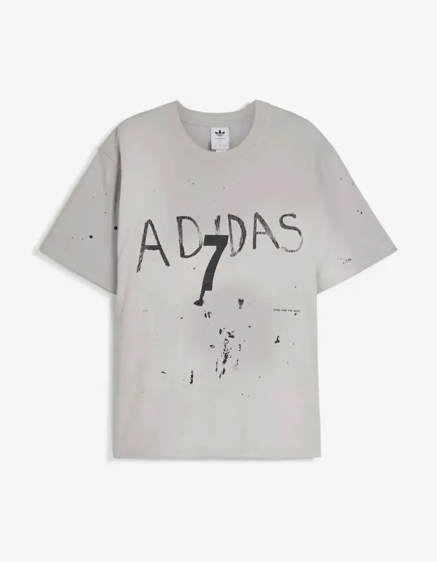 SFTM x Adidas 007 Grey Short Sleeve T-Shirt made by Zoo Fashions