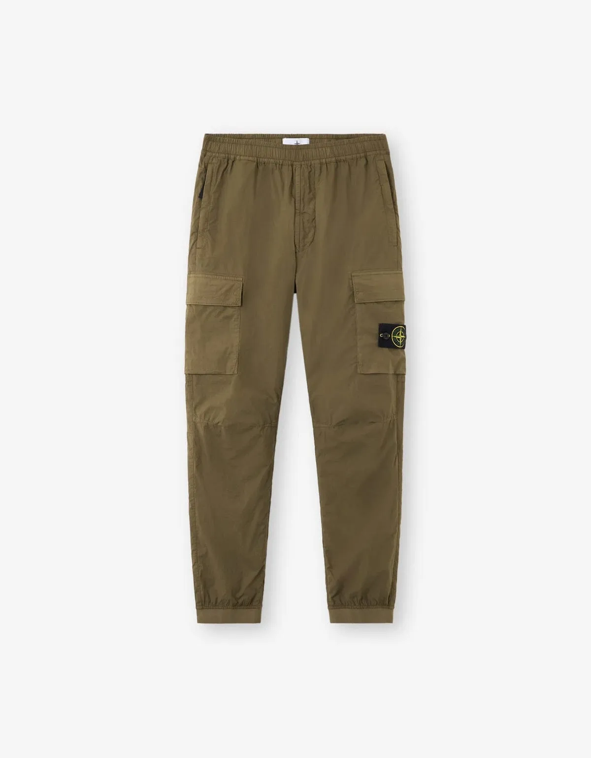 Stone Island Military Green Paracadue Trousers sold by Zoo Fashions