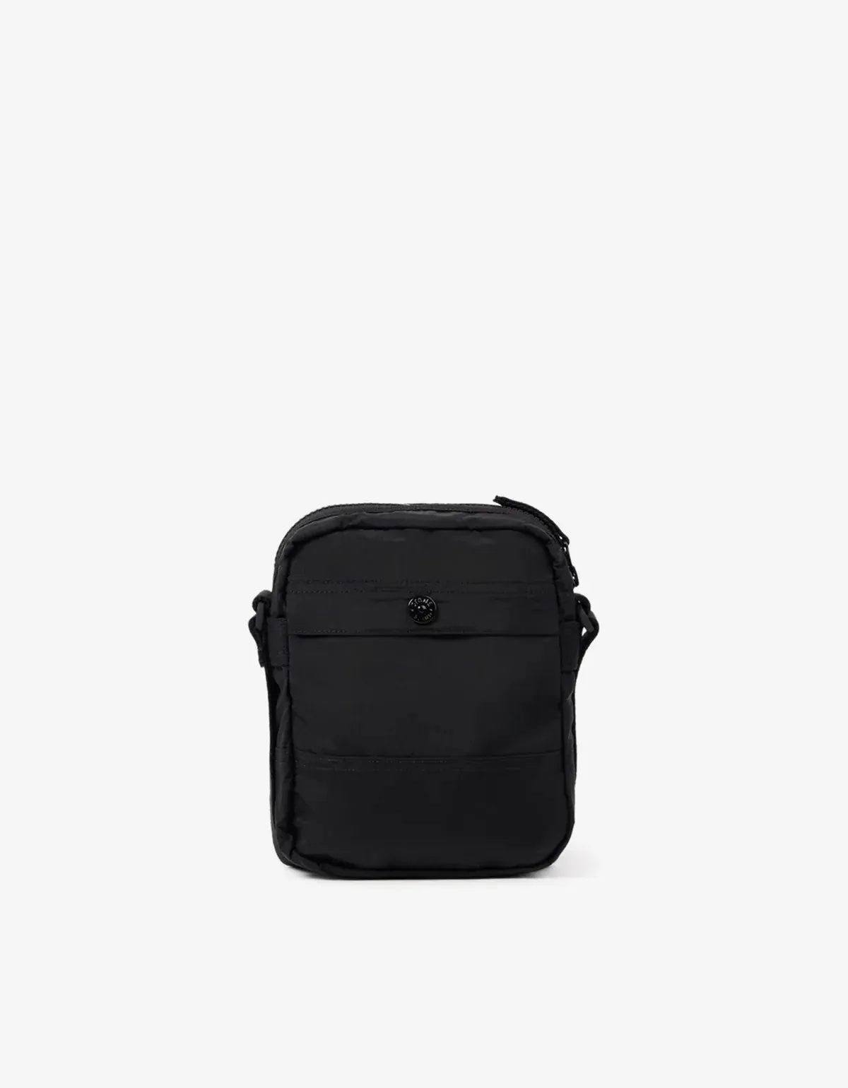 Stone Island Black Coated Nylon Metal Pouch Bag sold by Zoo Fashions product image thumbnail 2