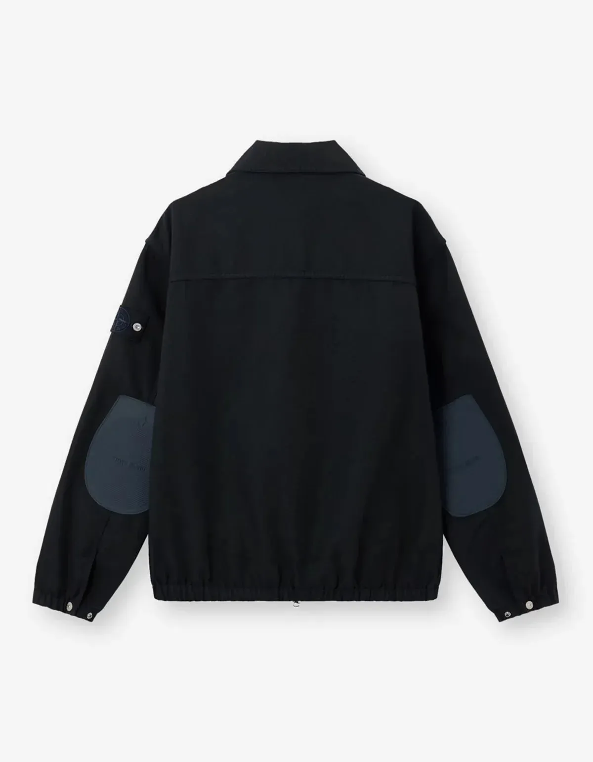 Stone Island Blue Dense Oxford Nylon-TC Jacket sold by Zoo Fashions product image thumbnail 2