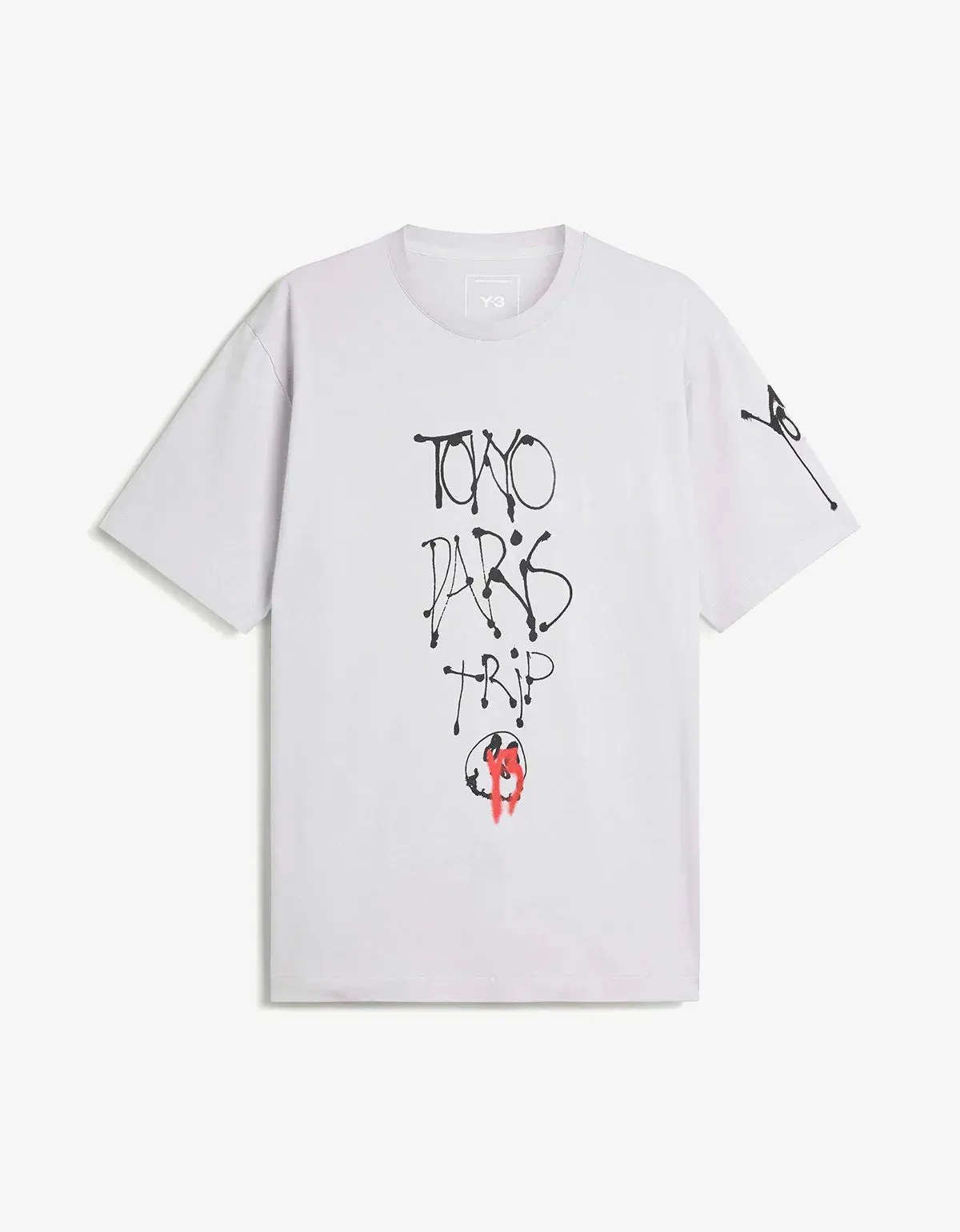 Y-3 Grey Chito City Graphic T-Shirt sold by Zoo Fashions