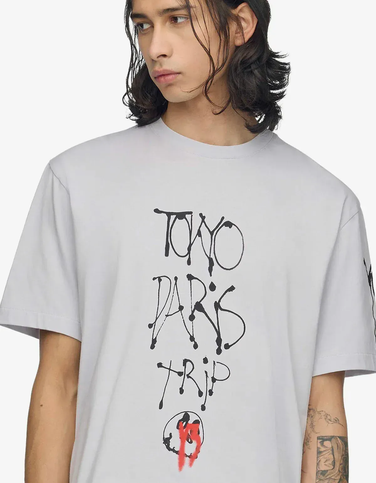 Y-3 Grey Chito City Graphic T-Shirt sold by Zoo Fashions product image thumbnail 4
