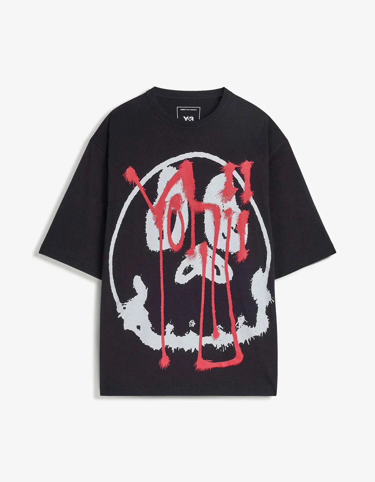 Y-3 Black Chito Graphic T-Shirt sold by Zoo Fashions