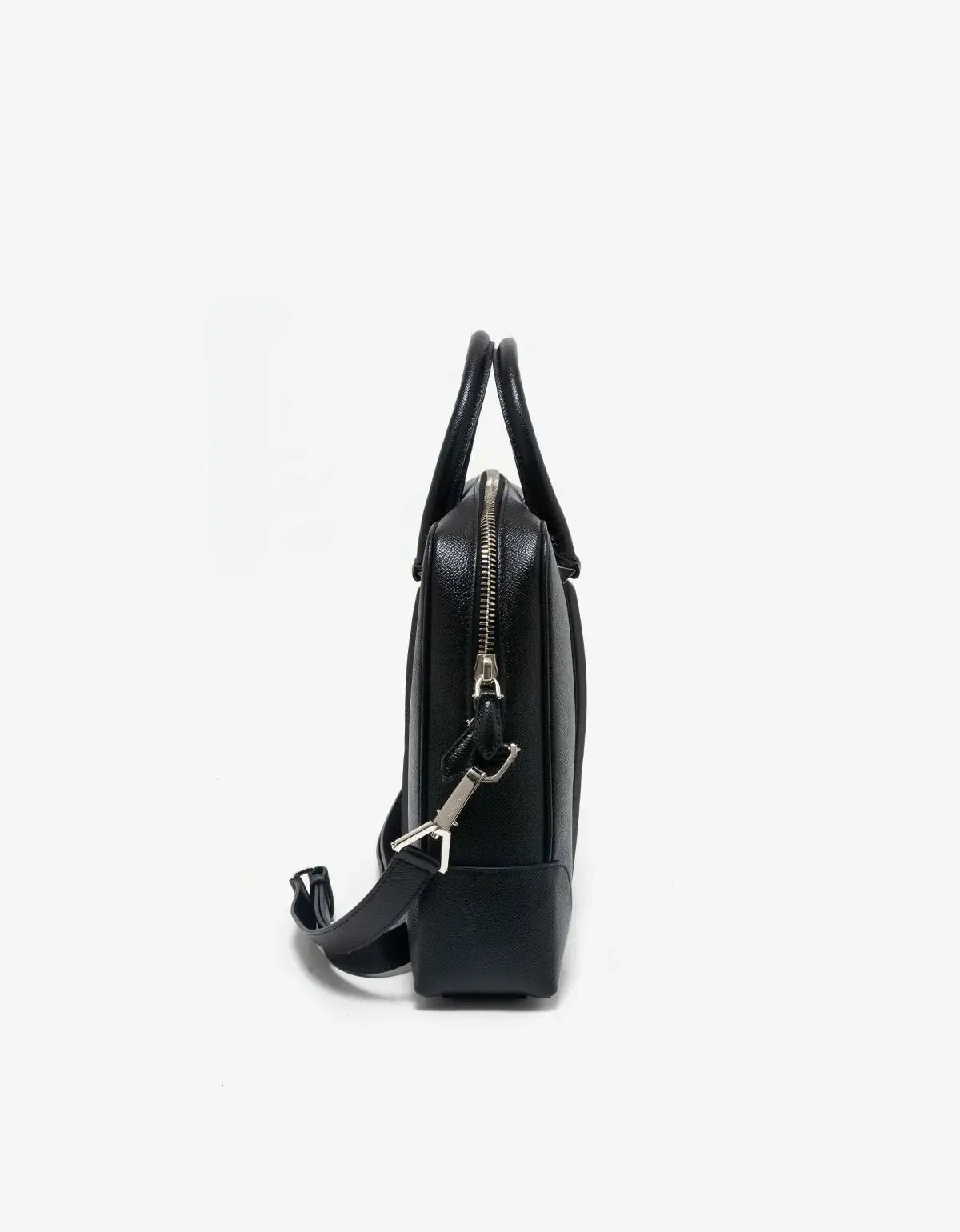 Givenchy Black Leather Briefcase with Shoulder Strap sold by Zoo Fashions product image thumbnail 4