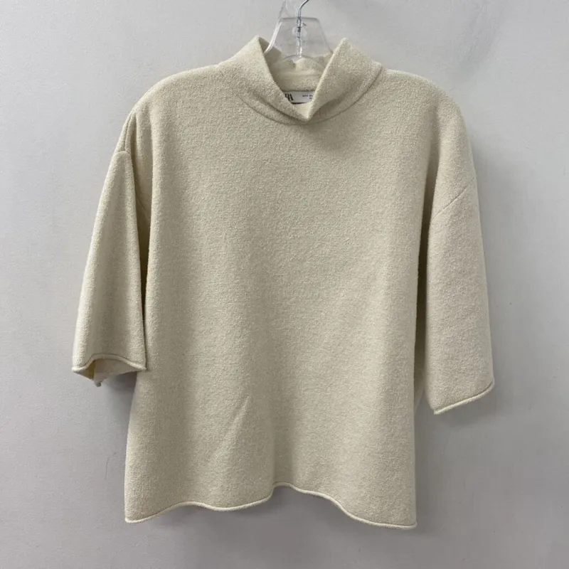 ZARA WOMEN'S TOP cream S sold by The Comeback