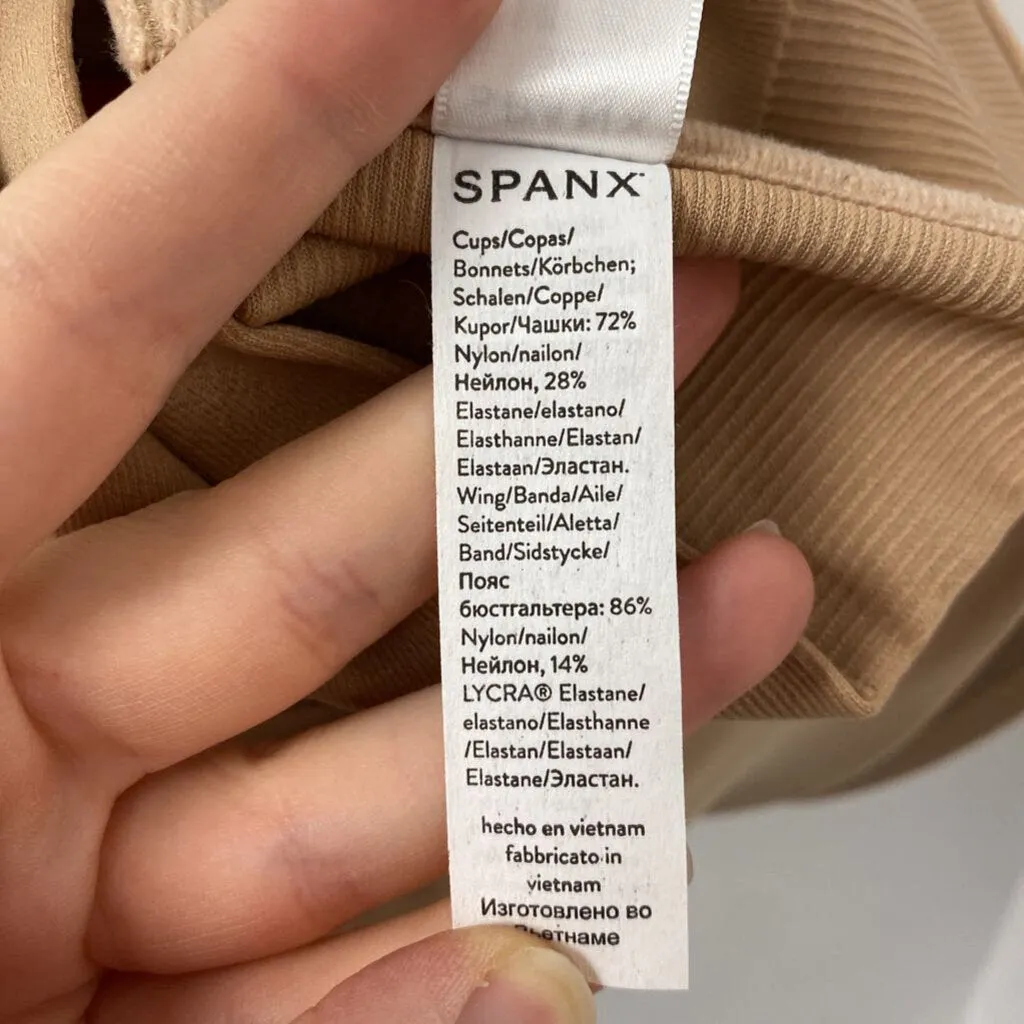 SPANX WOMEN'S ACTIVE BRA beige 36D sold by The Comeback product image thumbnail 3