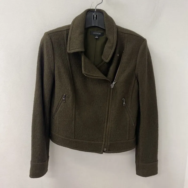 ANN TAYLOR WOMEN'S COAT olive S sold by The Comeback