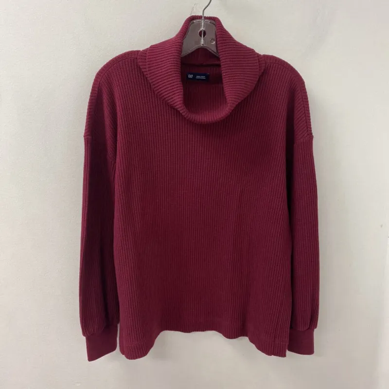 GAP WOMEN'S TOP burgundy SP sold by The Comeback
