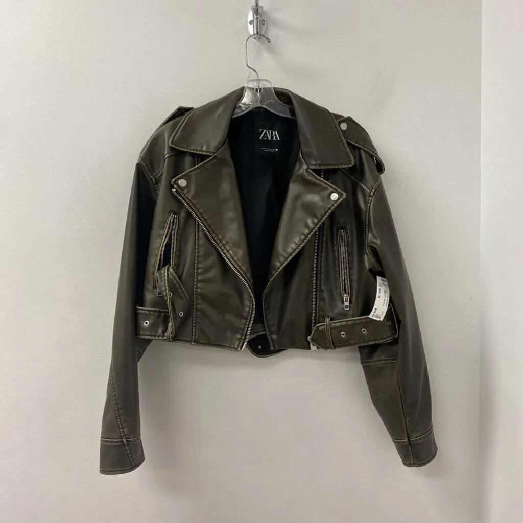 ZARA WOMEN'S COAT brown M sold by The Comeback