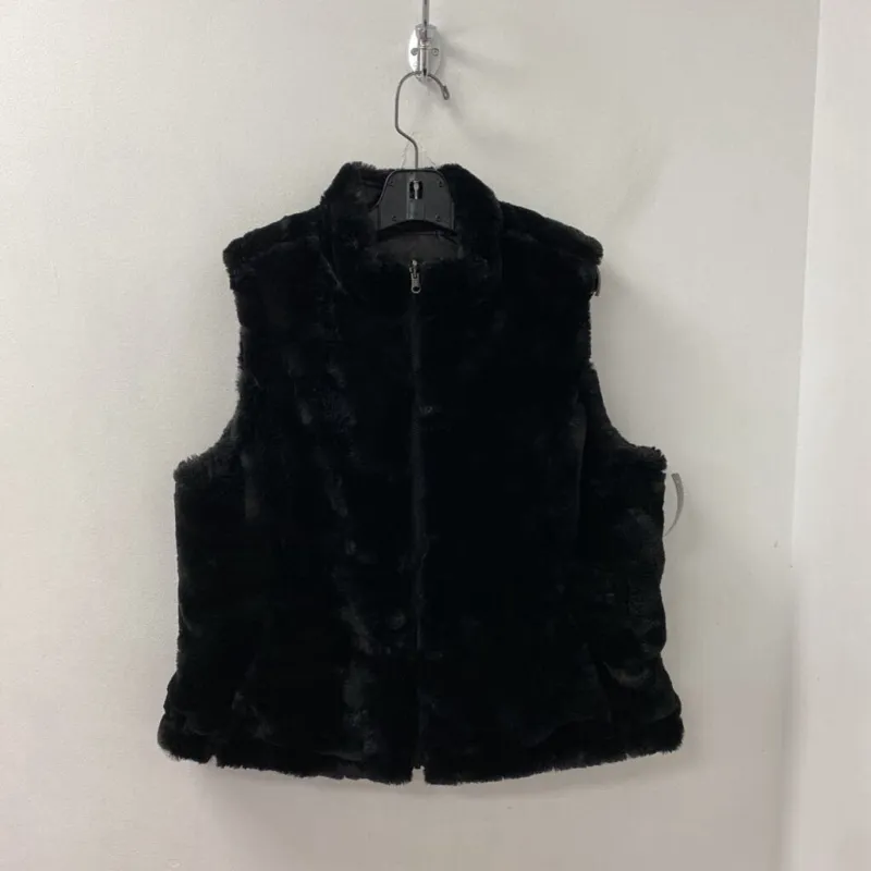 NICOLE MILLER WOMEN'S VESTS OUTERWEAR black XL sold by The Comeback