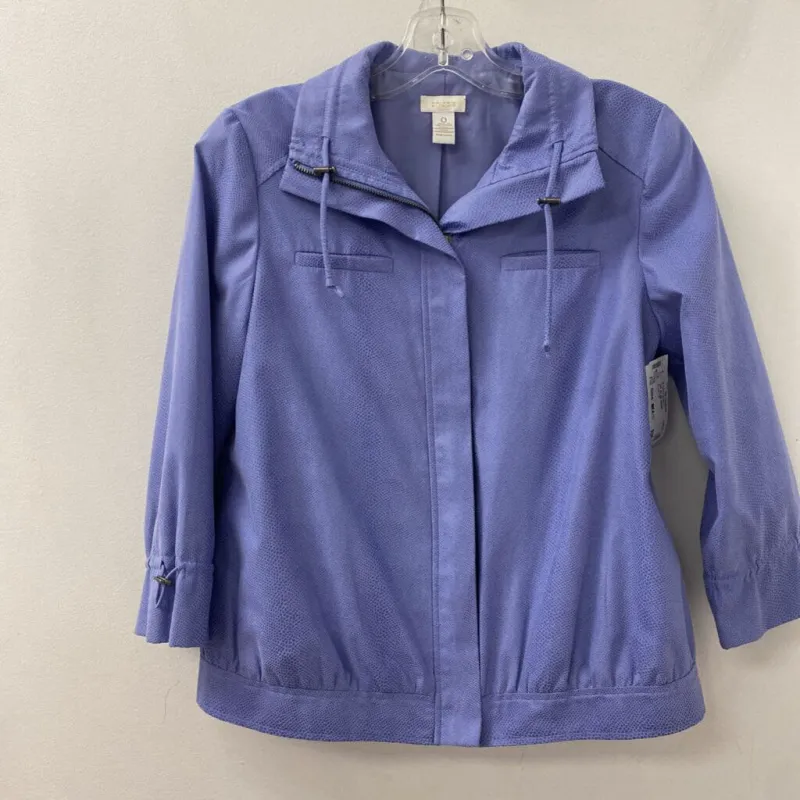 CHICOS WOMEN'S BLAZER/JACKET purple 4/0 sold by The Comeback