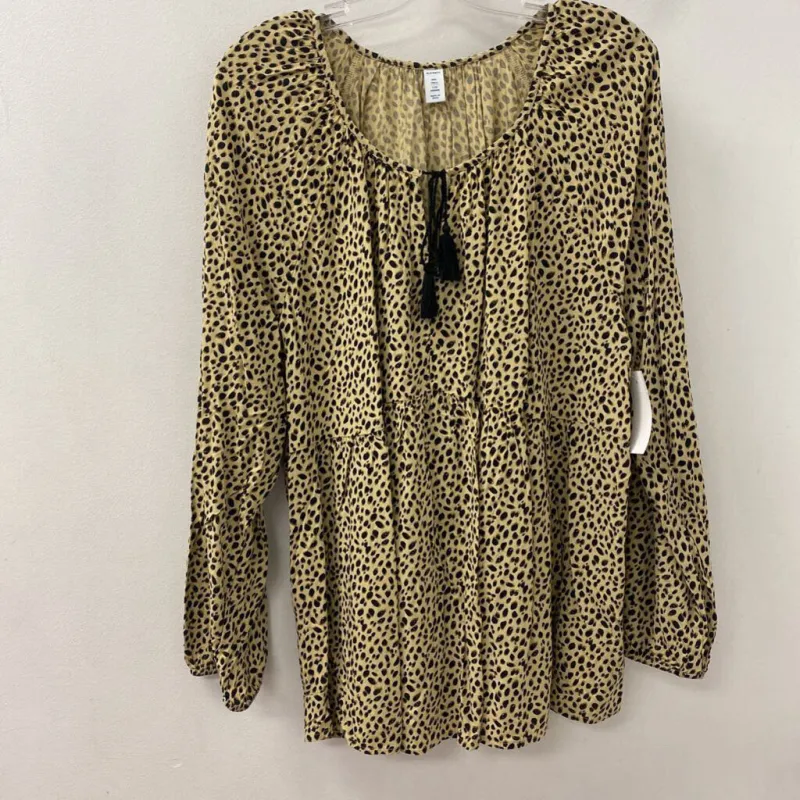 OLD NAVY WOMEN'S PLUS TOP animal print XXL Tall sold by The Comeback