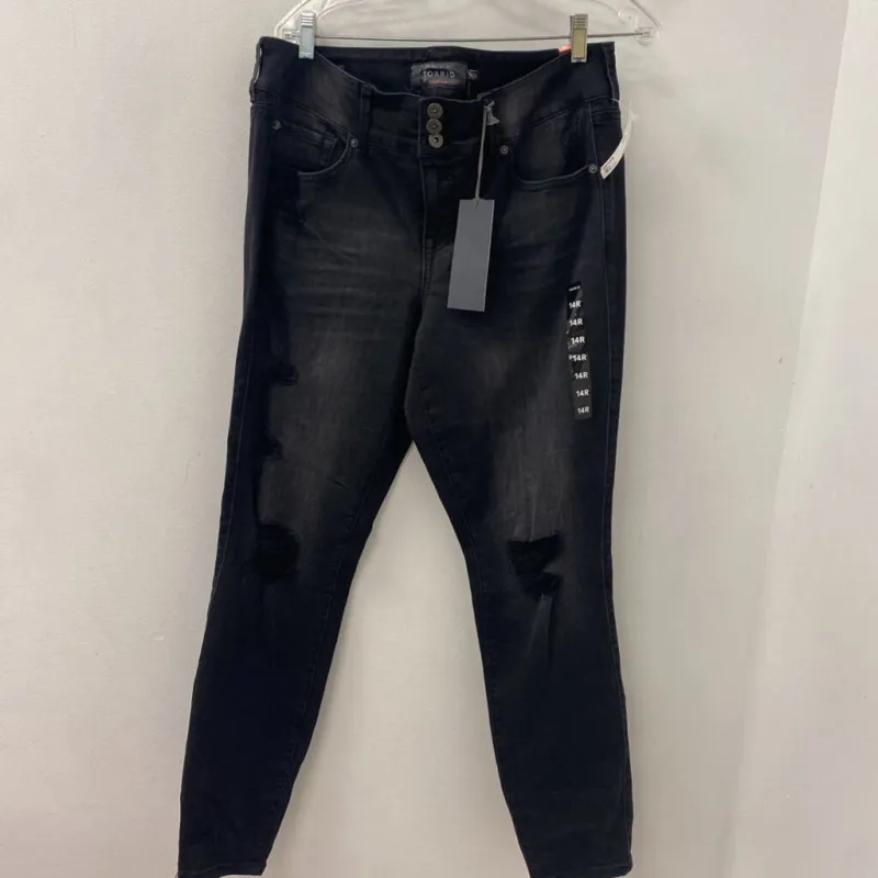 TORRID WOMEN'S JEANS black 14R sold by The Comeback