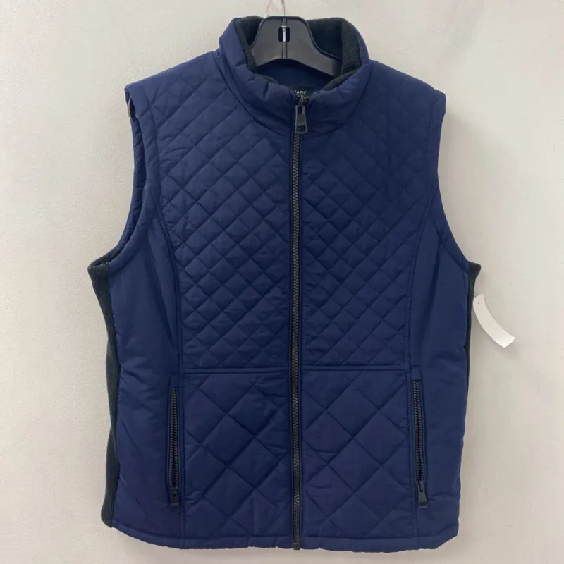 ANDREW MARC WOMEN'S VESTS OUTERWEAR navy black XL sold by The Comeback