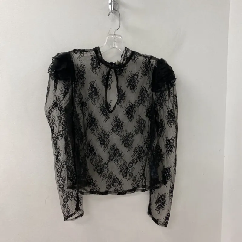 ASOS WOMEN'S BLOUSE/SHIRT black 8 sold by The Comeback