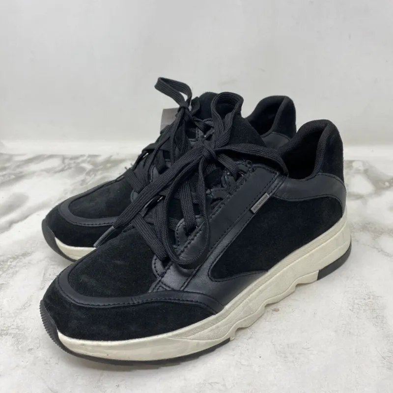 GEOX WOMEN'S SNEAKERS black cream 7 sold by The Comeback