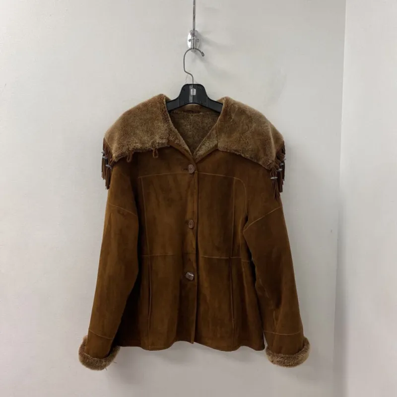WOMEN'S COAT brown S/40 sold by The Comeback