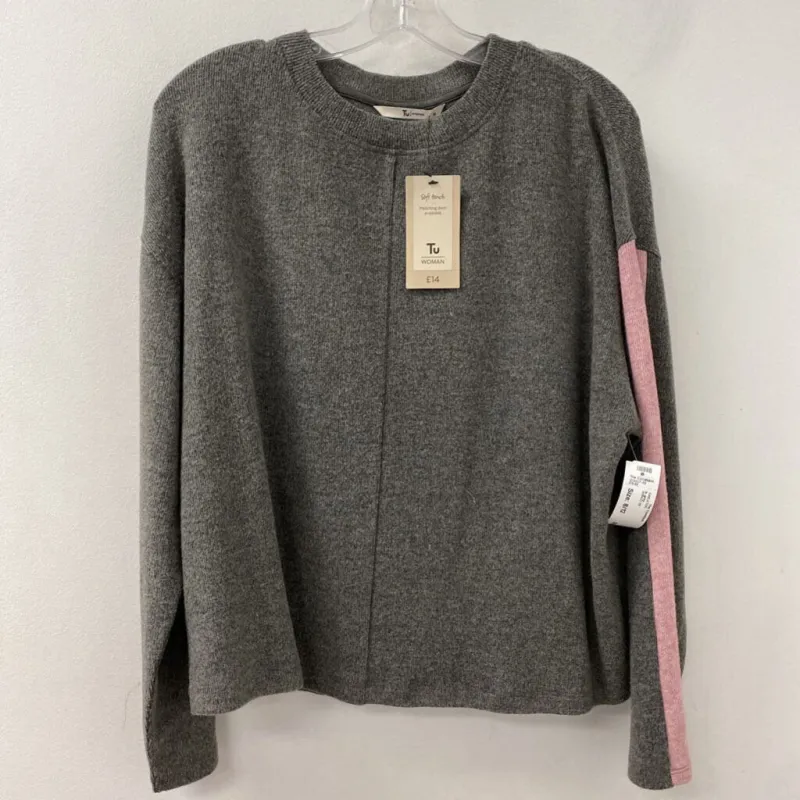 TU WOMEN'S SWEATER grey 8/12 sold by The Comeback
