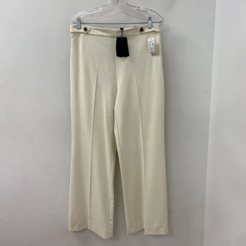 TWINSET WOMEN'S PANTS ivory 44/M sold by The Comeback