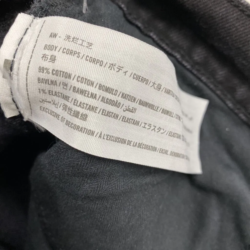 ABERCROMBIE & FITCH WOMEN'S JEANS black XS/26 sold by The Comeback product image thumbnail 4