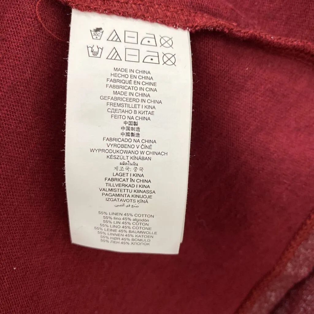 MICHAEL/Michael Kors WOMEN'S TOP burgundy silver XL sold by The Comeback product image thumbnail 3