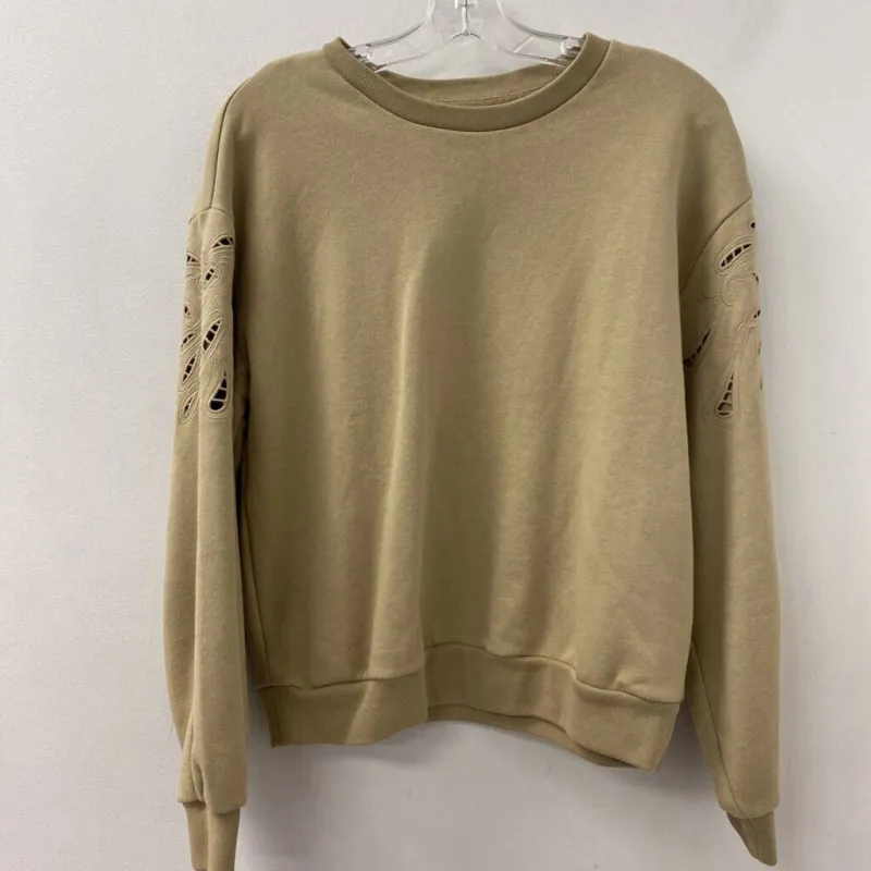 GAP WOMEN'S SWEATER tan S sold by The Comeback