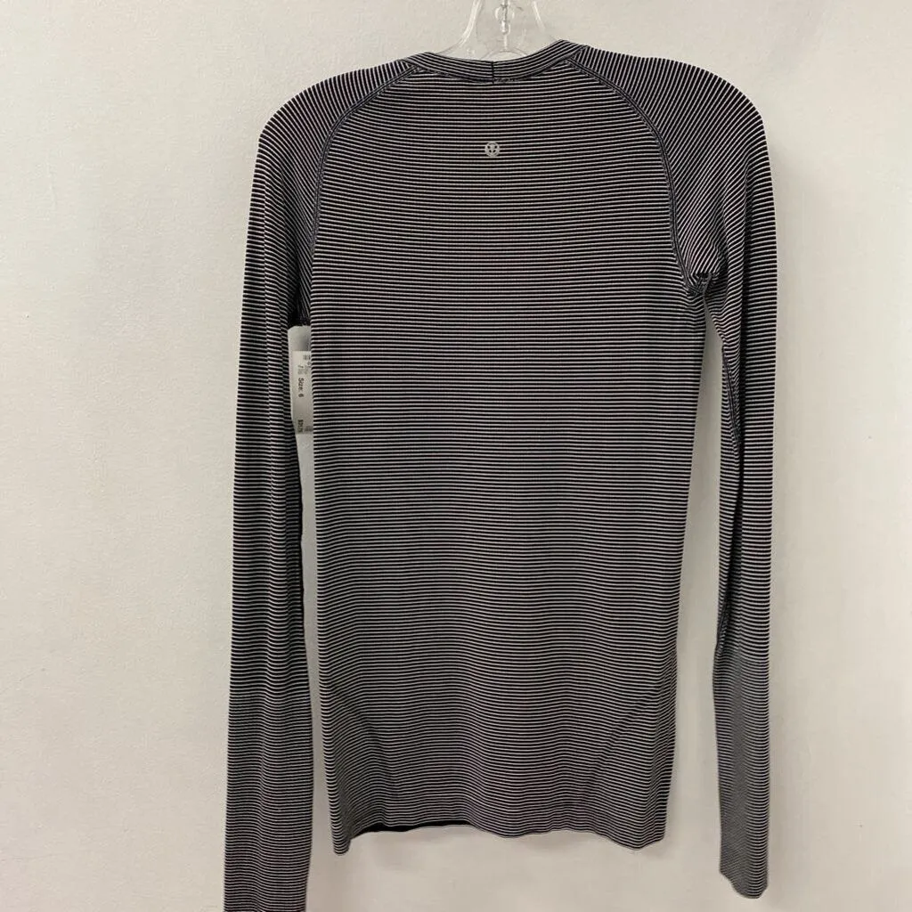 LULULEMON WOMEN'S ACTIVE TOP black white 6 sold by The Comeback product image thumbnail 3