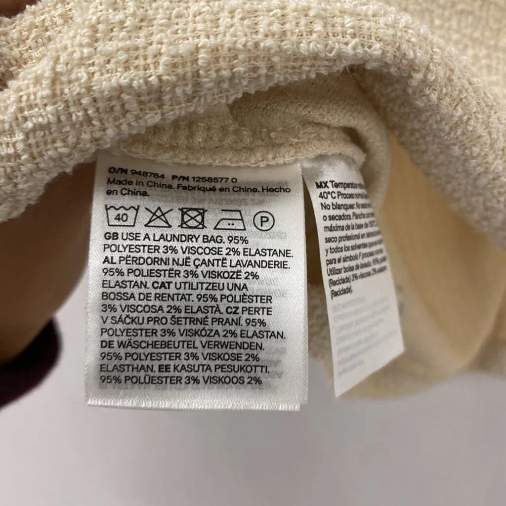 H&M WOMEN'S BLAZER/JACKET cream M sold by The Comeback product image thumbnail 4