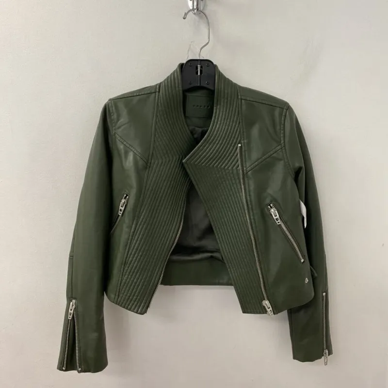 BLANK NYC WOMEN'S BLAZER/JACKET green XS sold by The Comeback