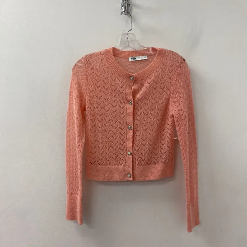 ZARA WOMEN'S CARDIGAN pink S sold by The Comeback