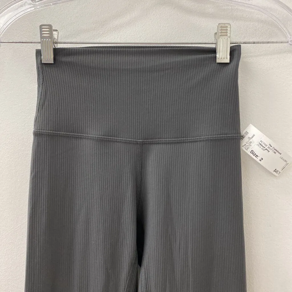LULULEMON WOMEN'S ACTIVE BOTTOM grey 2 sold by The Comeback product image thumbnail 2