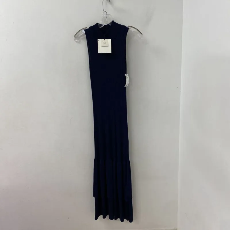 Massimo Dutti WOMEN'S DRESS navy S sold by The Comeback