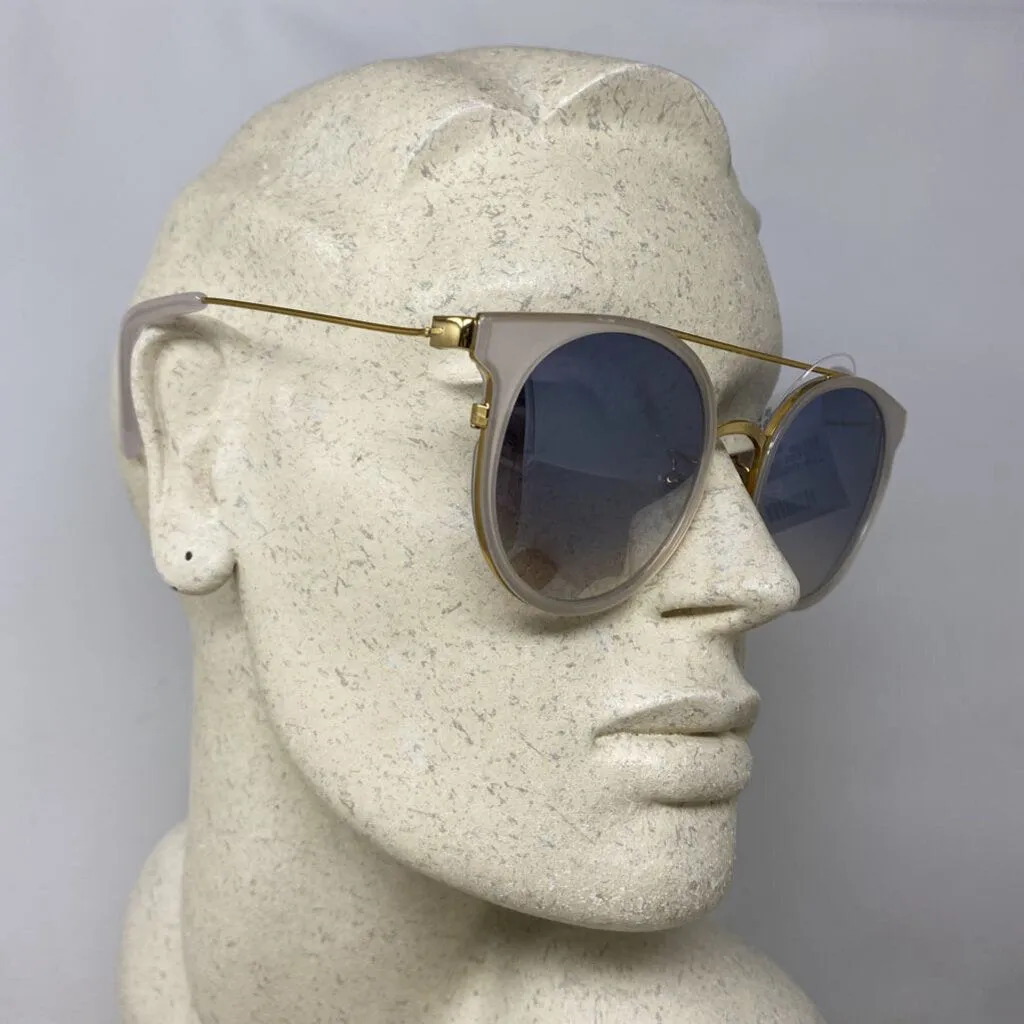 WOMEN'S SUNGLASSES white gold sold by The Comeback product image thumbnail 5